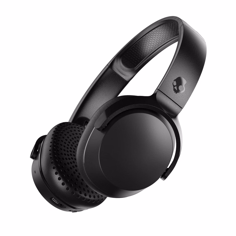Skullcandy Riff 2 Wireless On-Ear Bluetooth Headphones, Up to 34 Hrs Battery, Foldable Lightweigh...