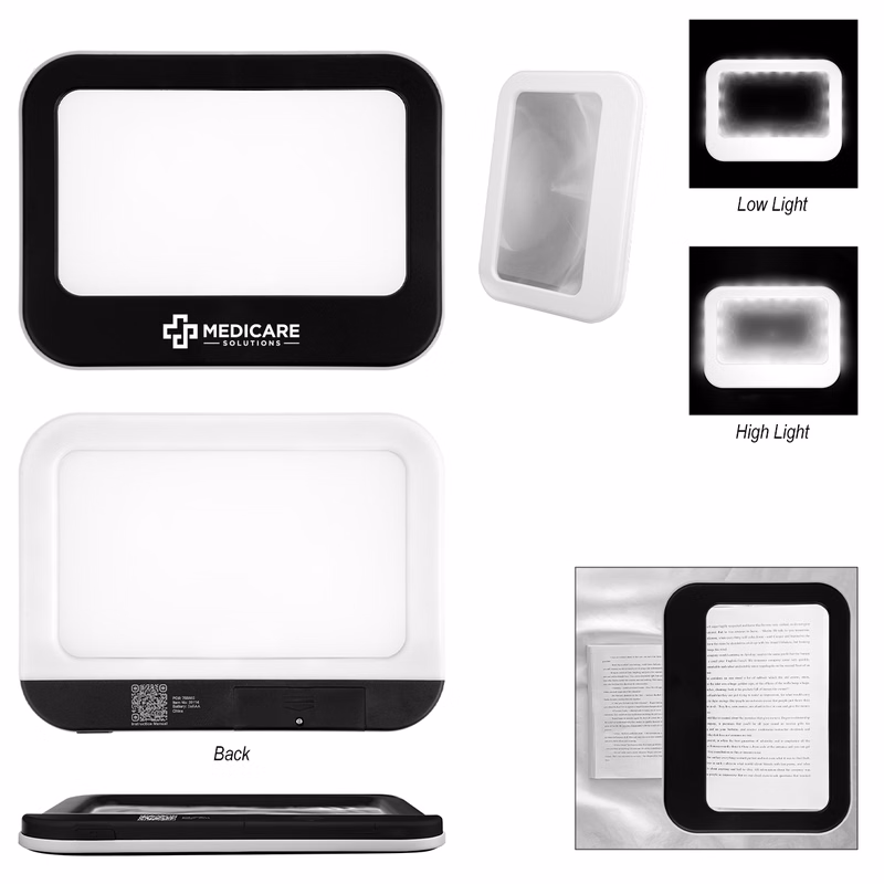 Full Page Magnifier with Lights