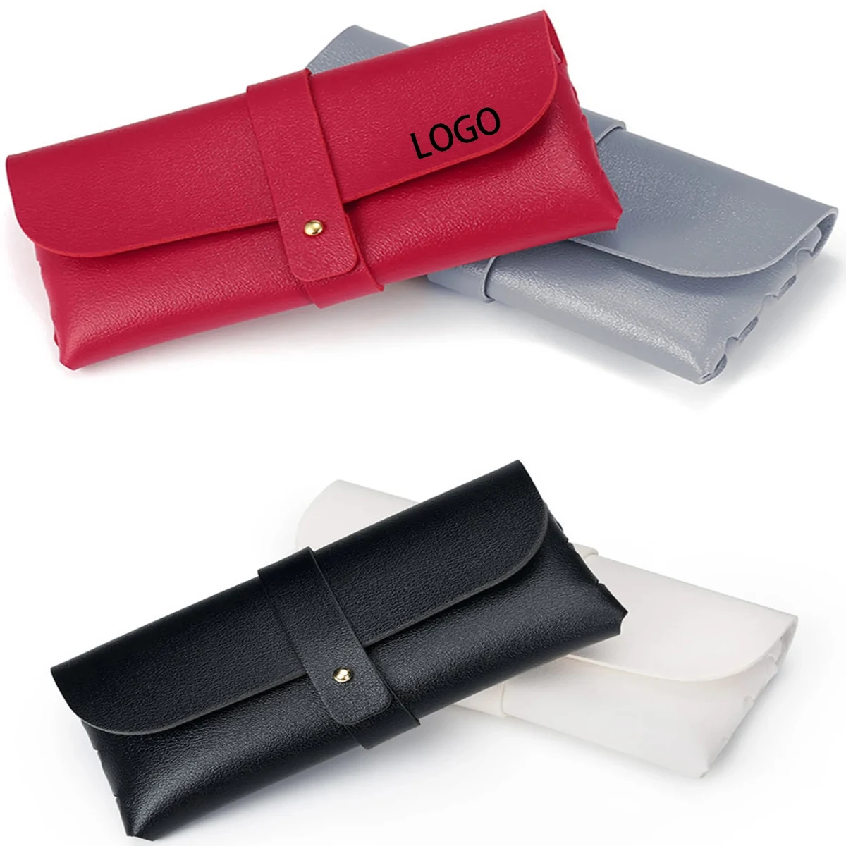 PVC Leather Glasses Case 1