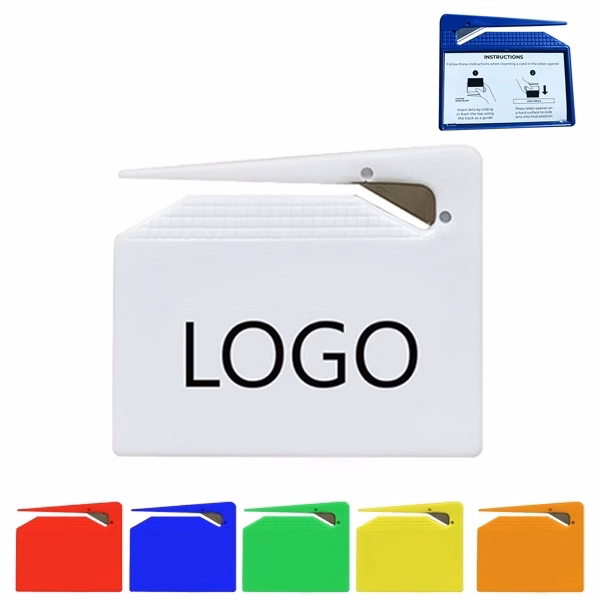 Promotional Business card letter opener