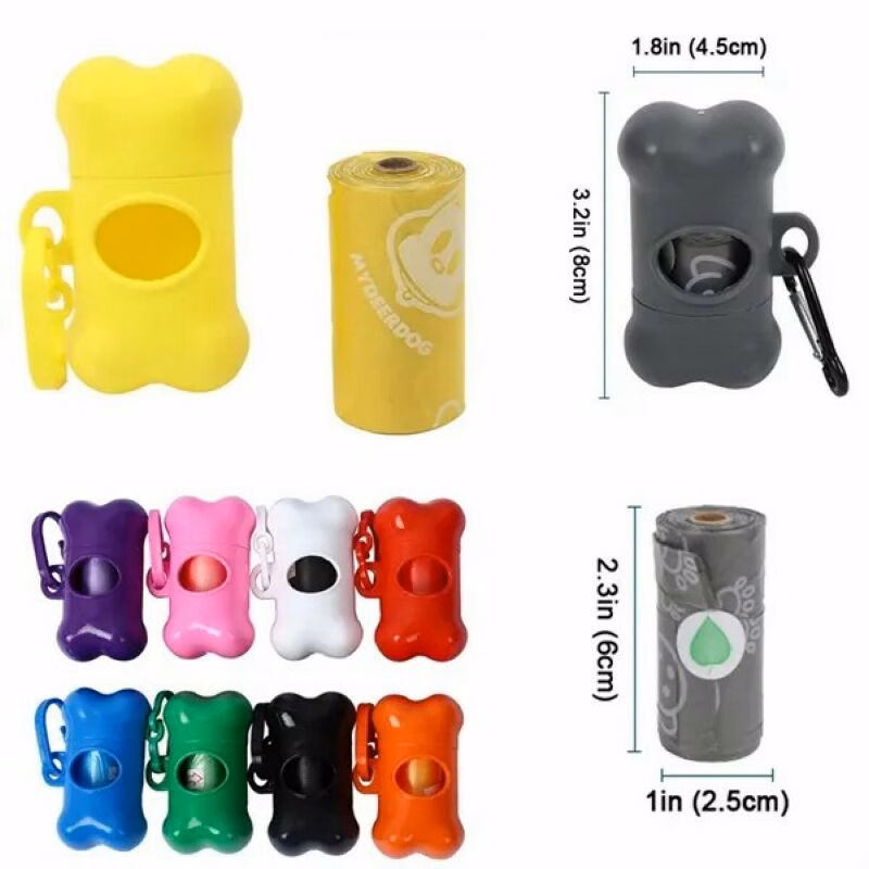 Doggie & Pet Waste Disposal Bag Dispenser Holde