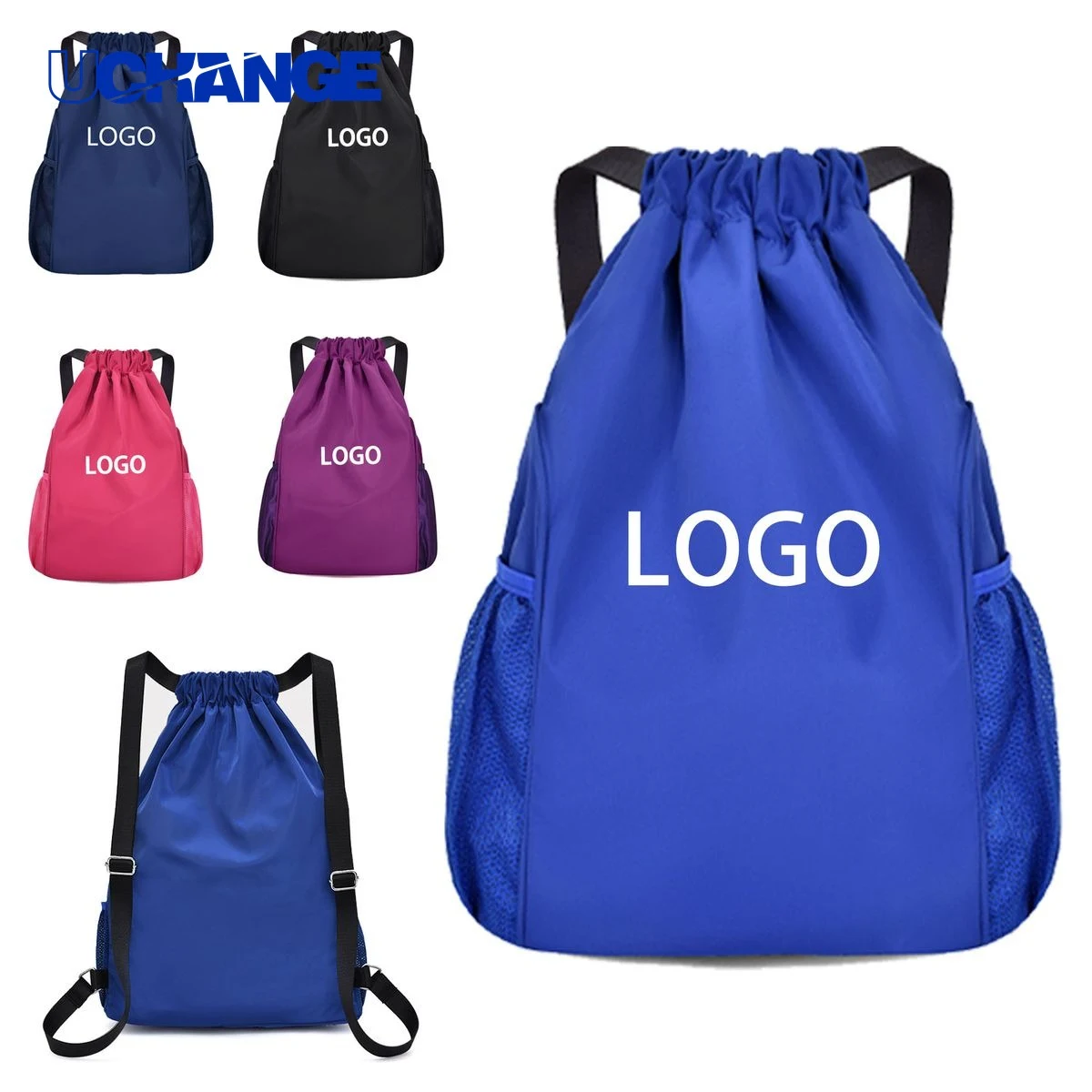 Outdoor Waterproof Large Capacity Drawstring Backpack 1
