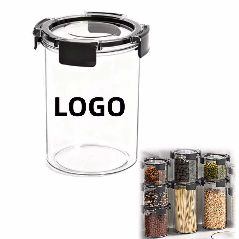 33 Oz Clear Pantry Storage Container Airtight Food Jar