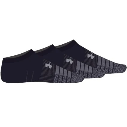 HeatGear Kids' 3-Pack No Show Socks 1