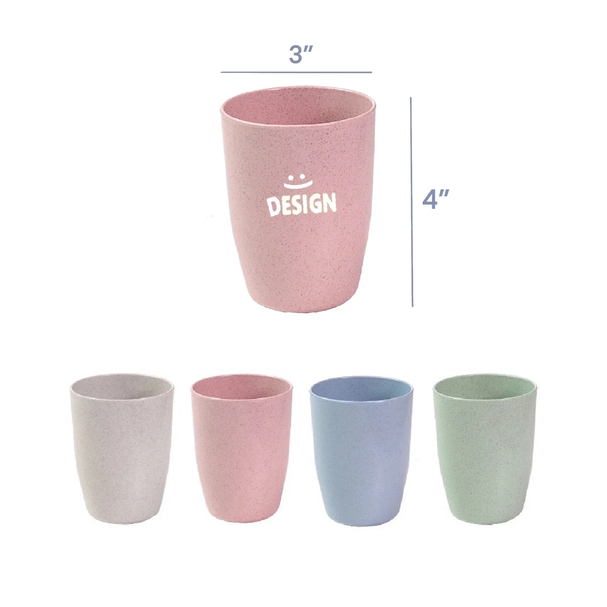 Wheat Straw Mug MOQ 50pcs 1