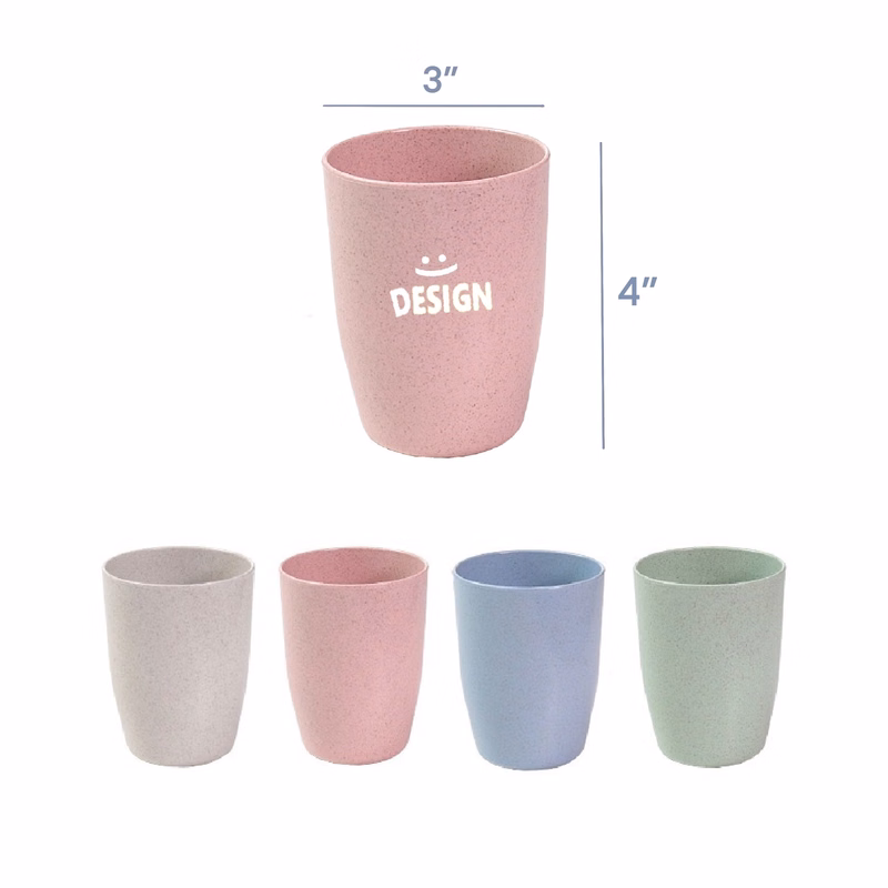 Wheat Straw Mug MOQ 50pcs
