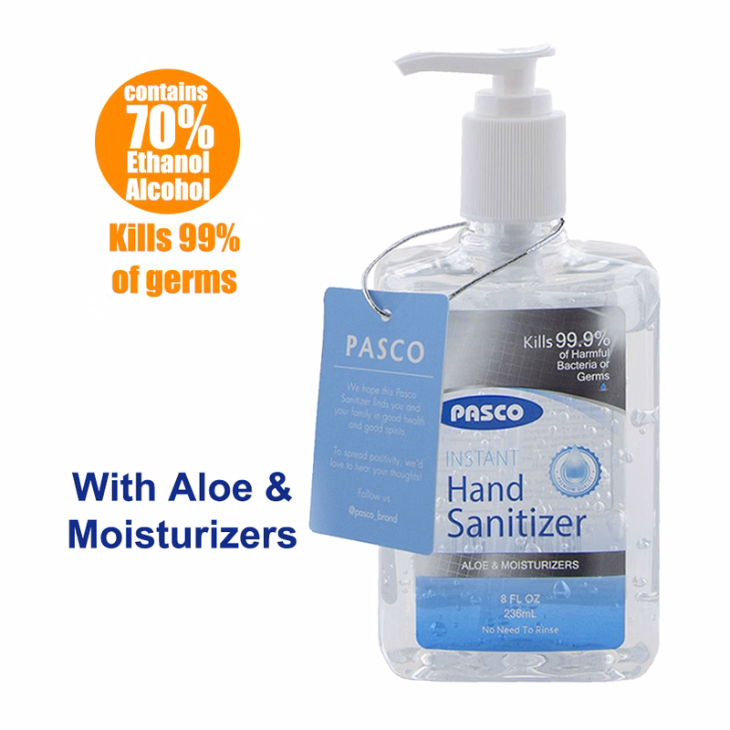 8oz Hand Sanitizer with Pump