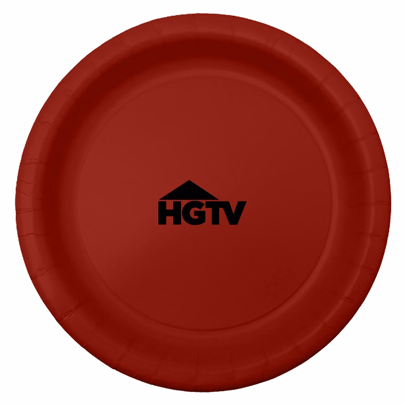 9" Colorware Paper Plate
