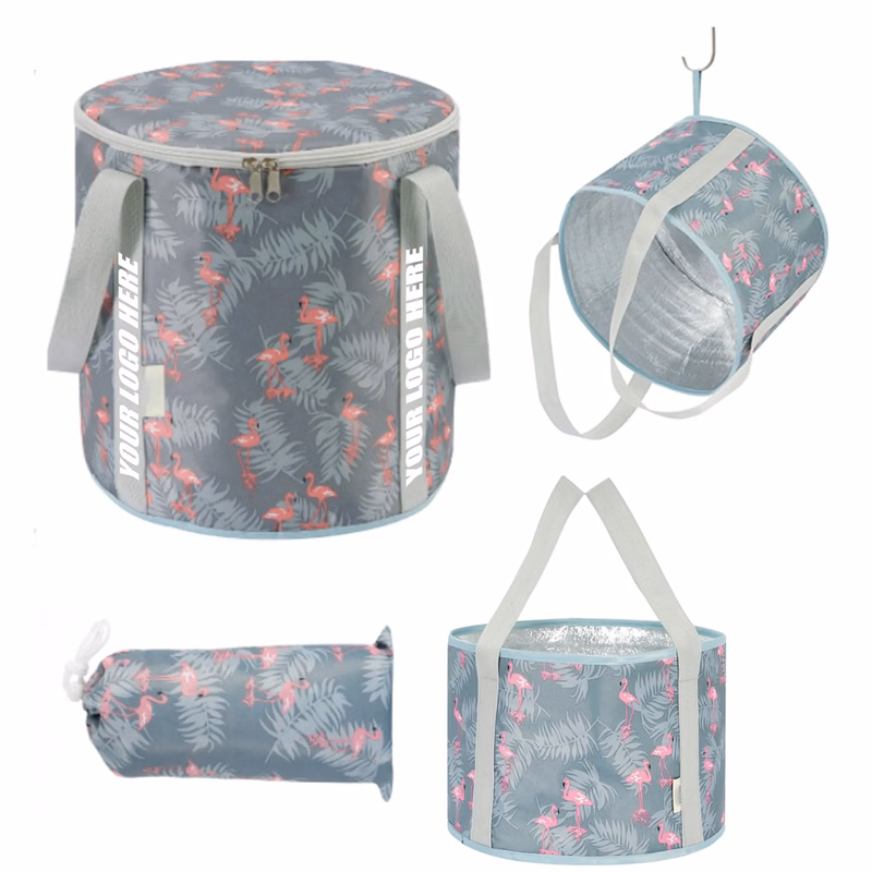 Collapsible Foot Bath Bucket With Lid