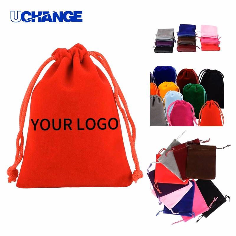 Velvet Drawstring Bag Pouch for Promotions