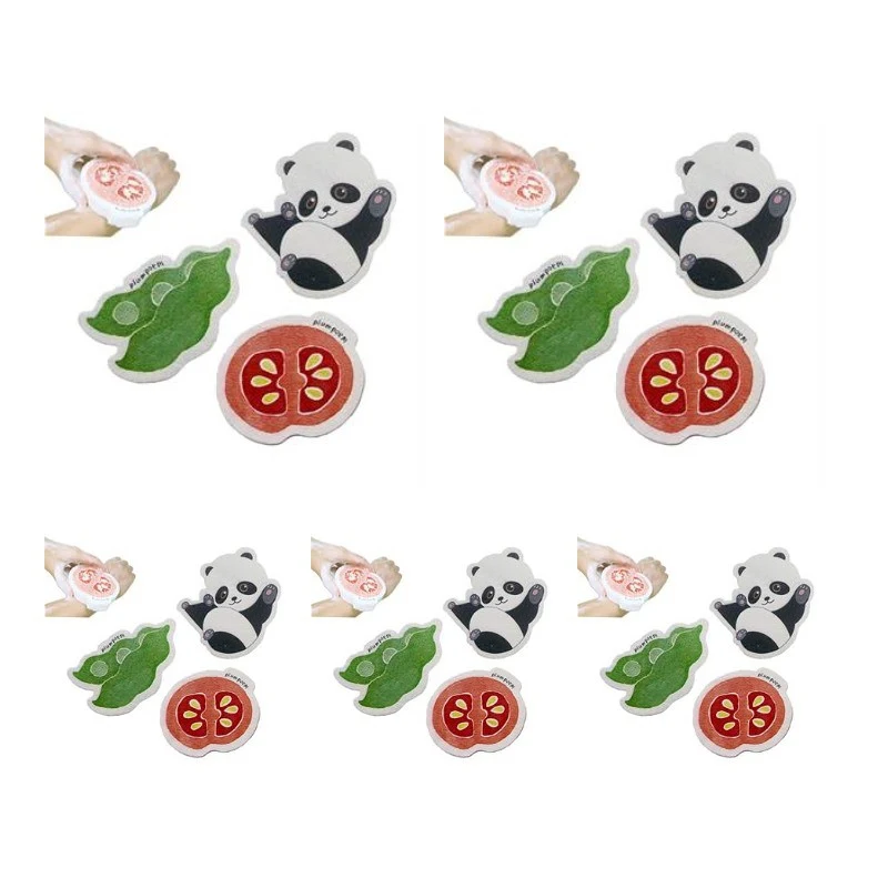 Custom Cute Cartoon Compression Sponge 1