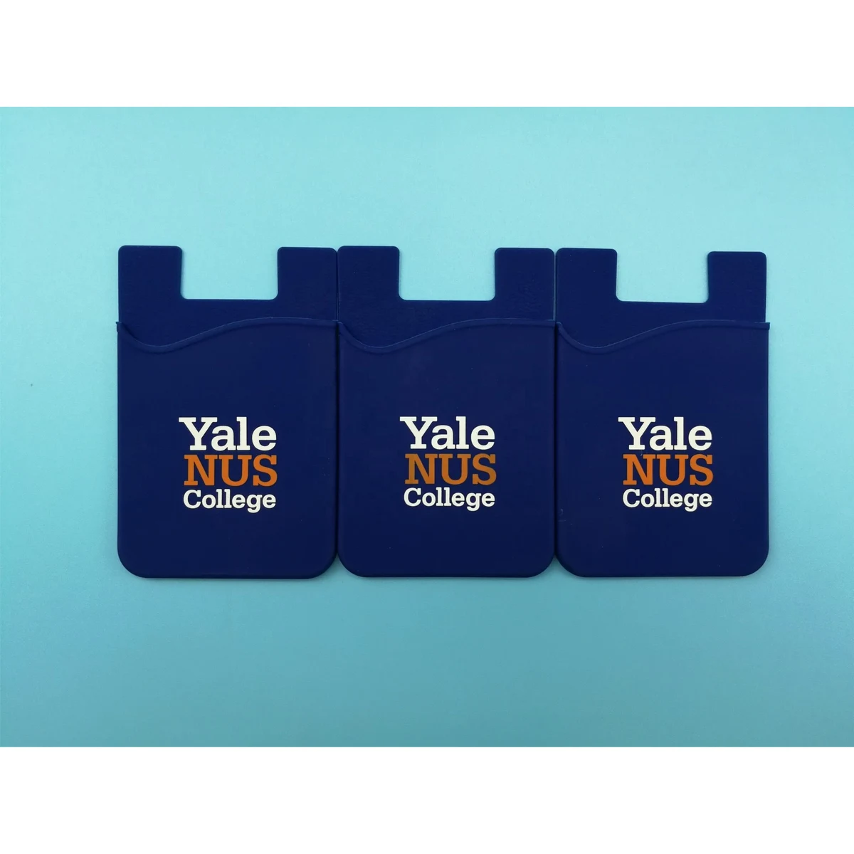 Silicone Cell Phone Wallet Stick-On 1