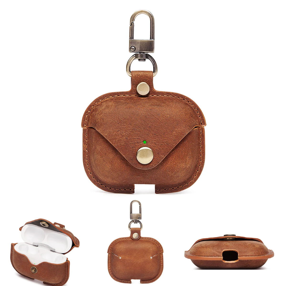 Cow Leather Case Cover for AirPods Pro 1