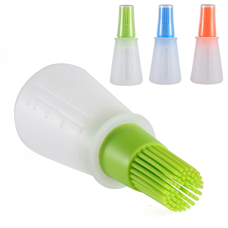 Heat Resistant Silicone Oil Bottle Brush for BBQ Cooking 1