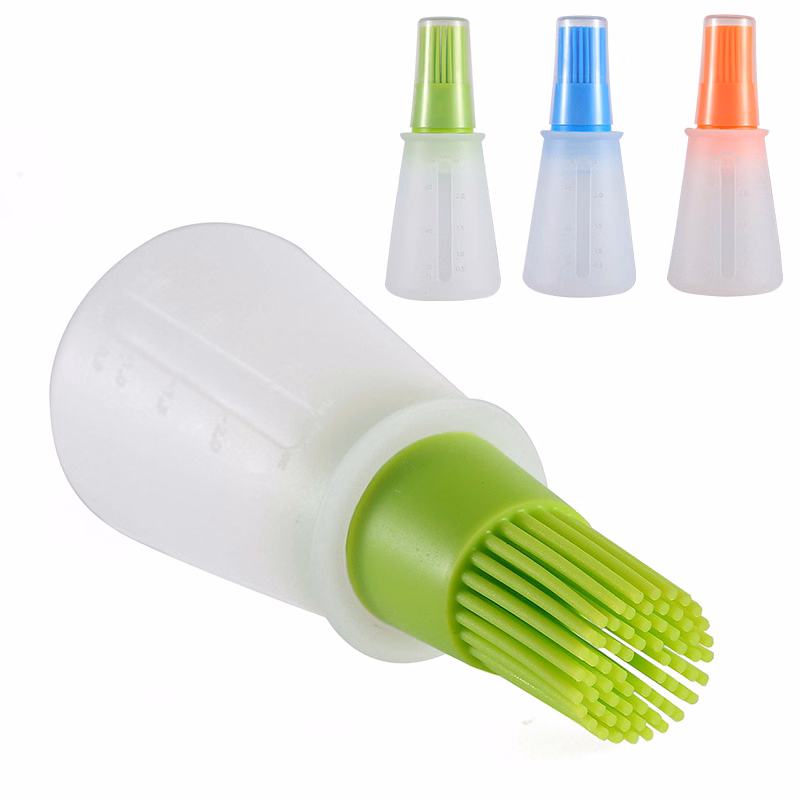 Heat Resistant Silicone Oil Bottle Brush for BBQ Cooking