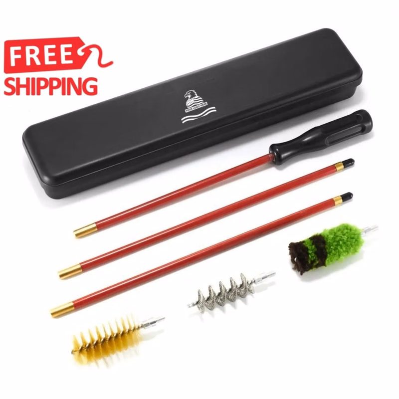 Compact Portable Gun Cleaning Kit for Hunting Range