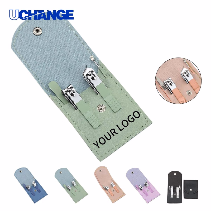 Stainless Manicure Set with Logo