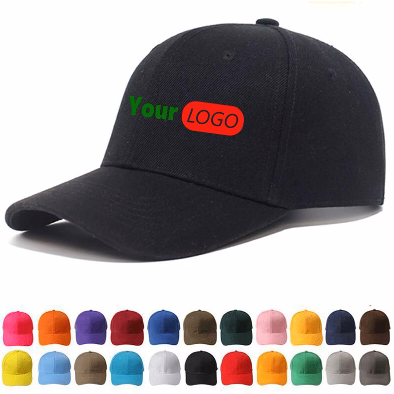 Full Color Cotton Baseball Caps