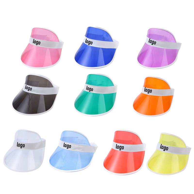 Summer Outdoor Sun Protection Candy-Colored Visor Hat