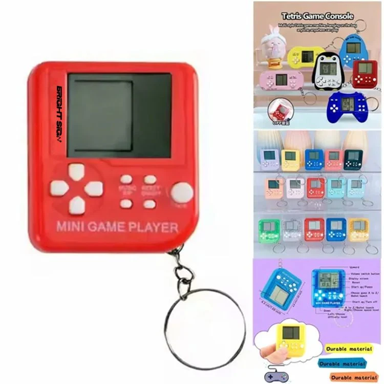 Mini Retro Handheld Game Console Keychain 1