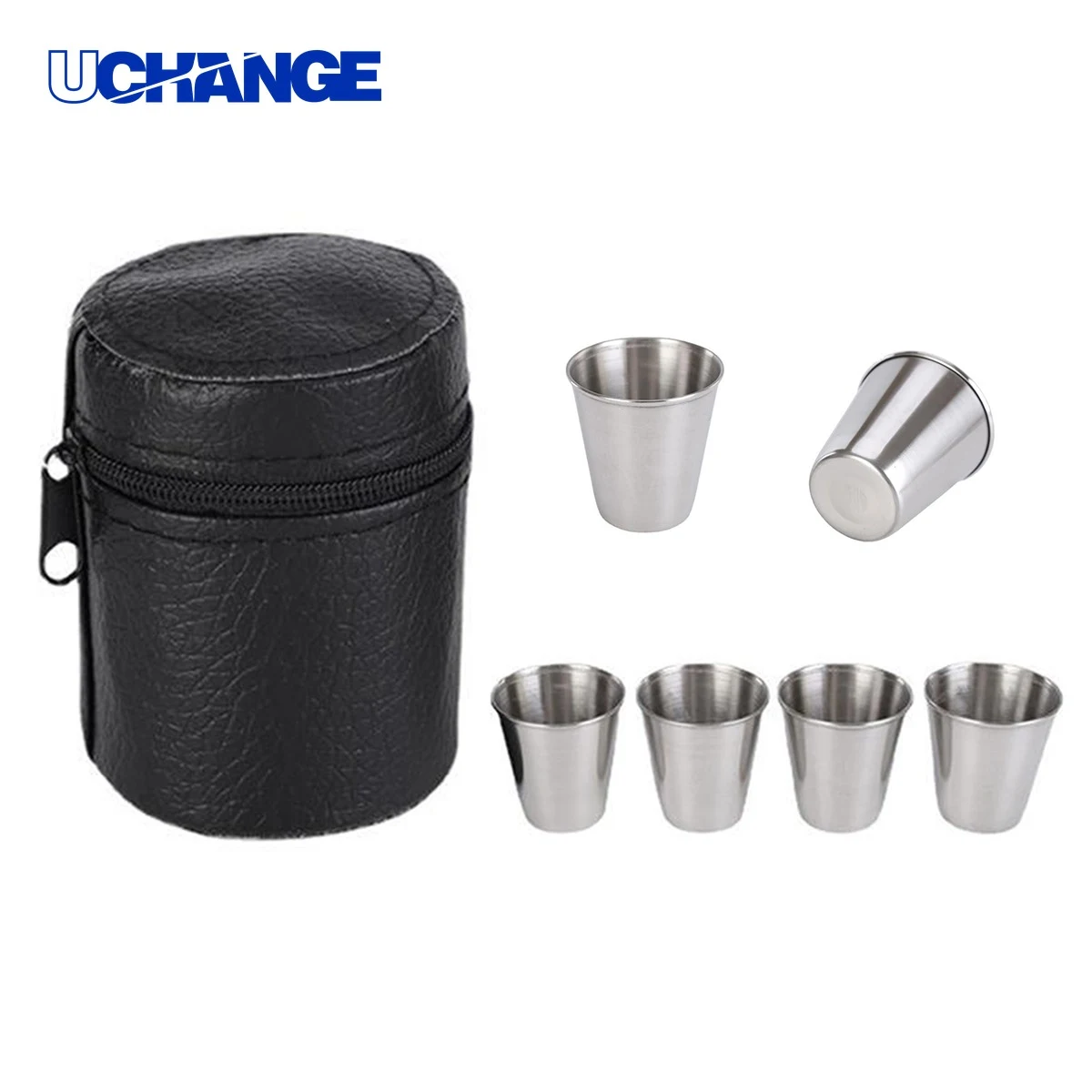 Stainless Steel Pint Cup Set 1
