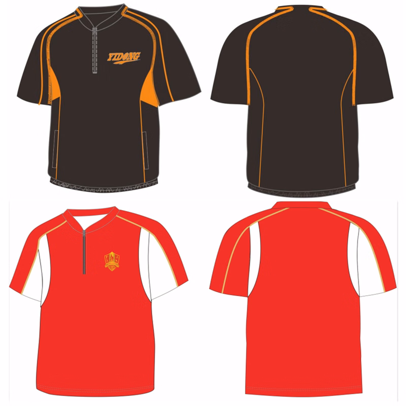 Premium Short Sleeve Quarter Zip Lamination Baseball
