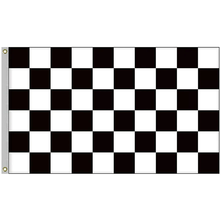 3' x 5' Outdoor Checkered Flag 1