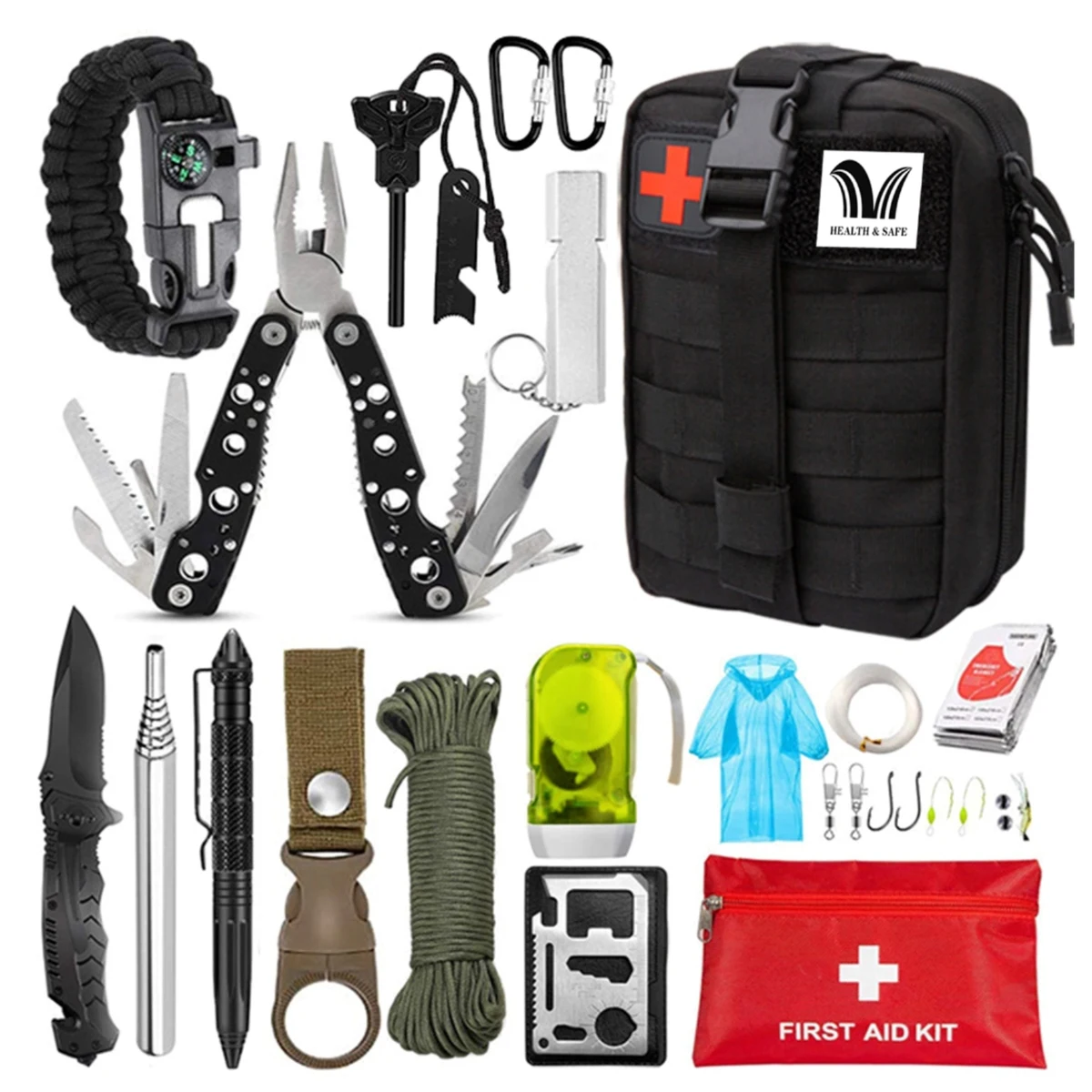 Outdoor Camping Survival Multi-Tool Kit 1