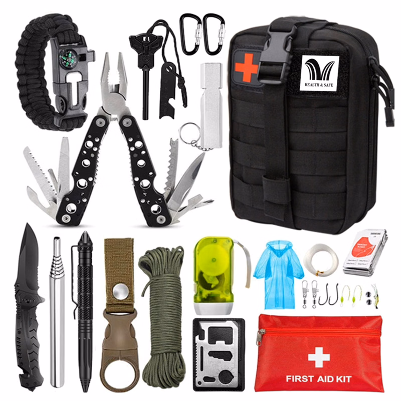 Outdoor Camping Survival Multi-Tool Kit