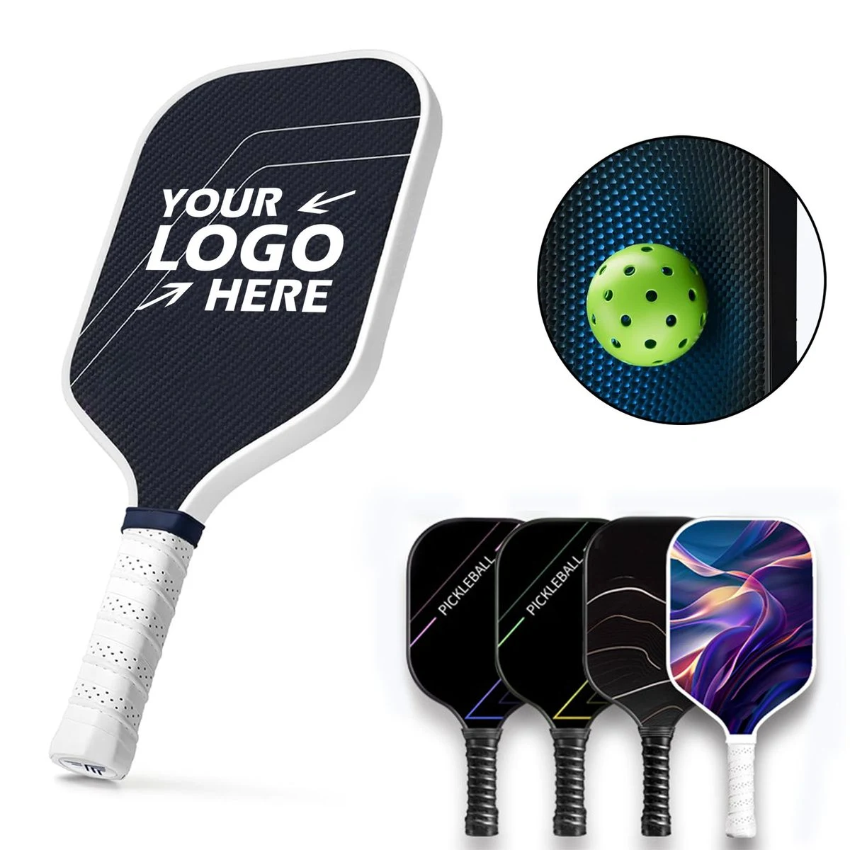 Premium Custom Carbon Fiber Pickleball Paddles 1