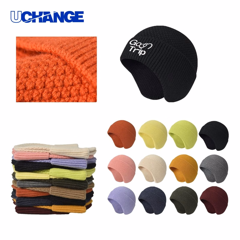 Ribbed Knit Beanie