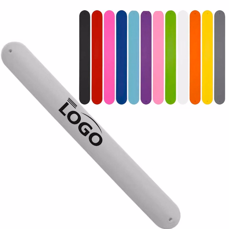 Silicone Wrist Band Flexible Snap Bracelet