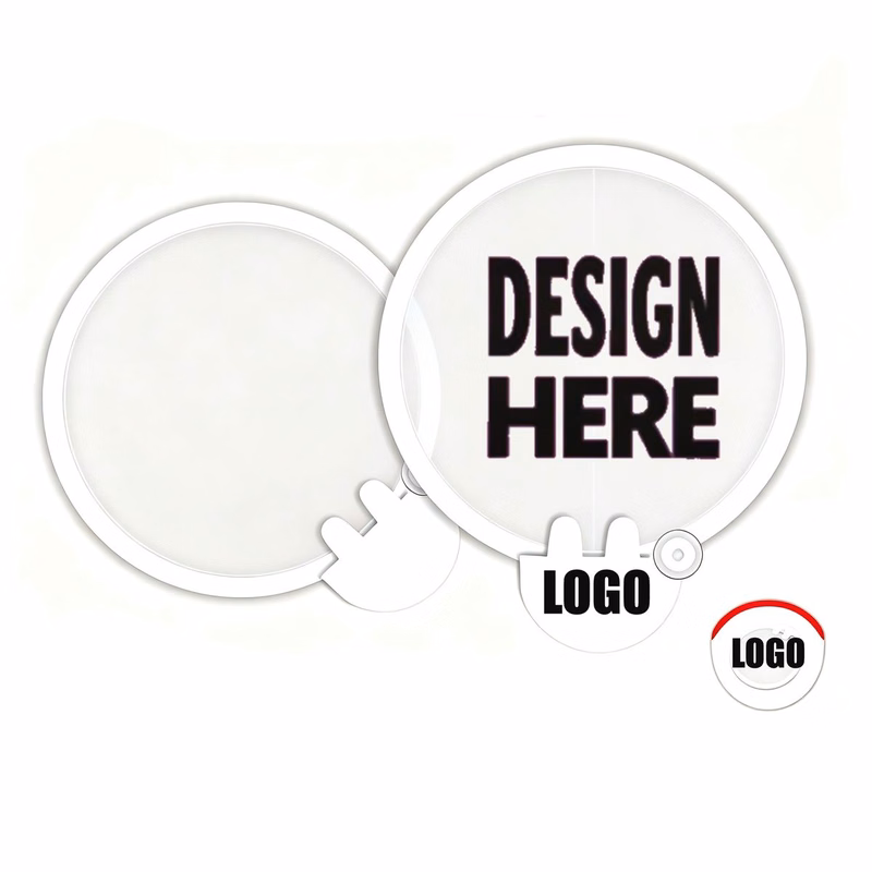 Foldable Polyester Fan with Storage Pouch