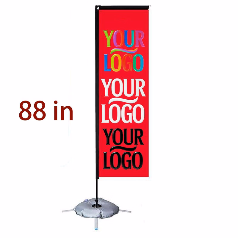 Durable 86x27 Inch Block Style Sign