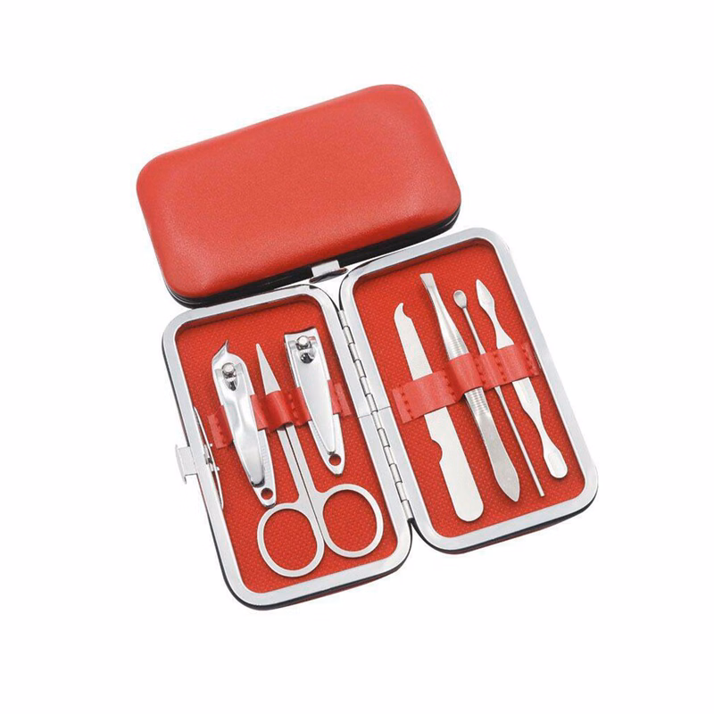 Stainless Steel Manicure Kit Seven Piece Set