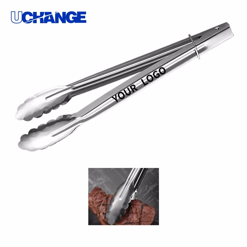 Long Handle BBQ Tongs for Safe Grilling