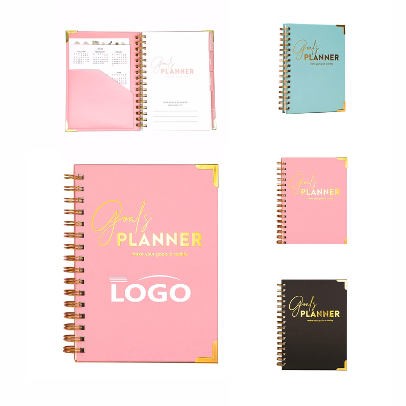 Personalized Hard-Cover Agenda Planner