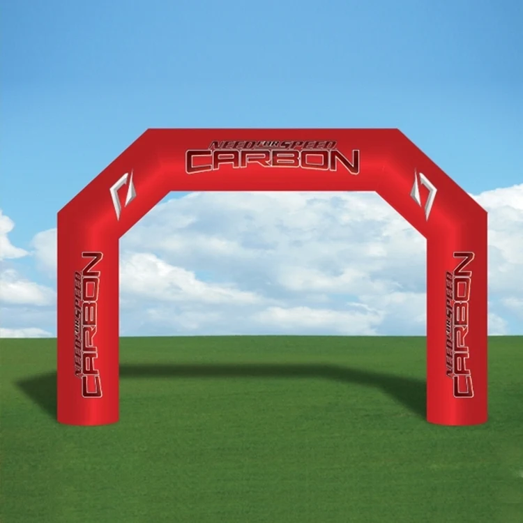 Inflatable Start Line - Octagon W/ Painted Logo 1