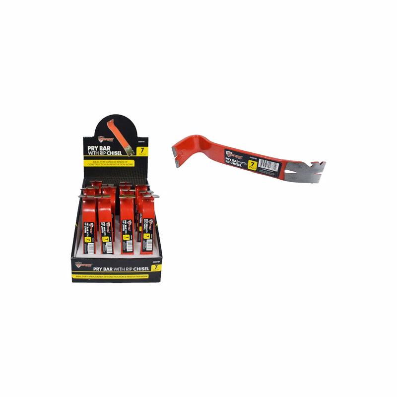 Mini Pry Bars with Rip Chisel 7"