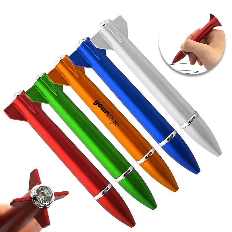 Rocket Missile Shaped ABS Writing Pen