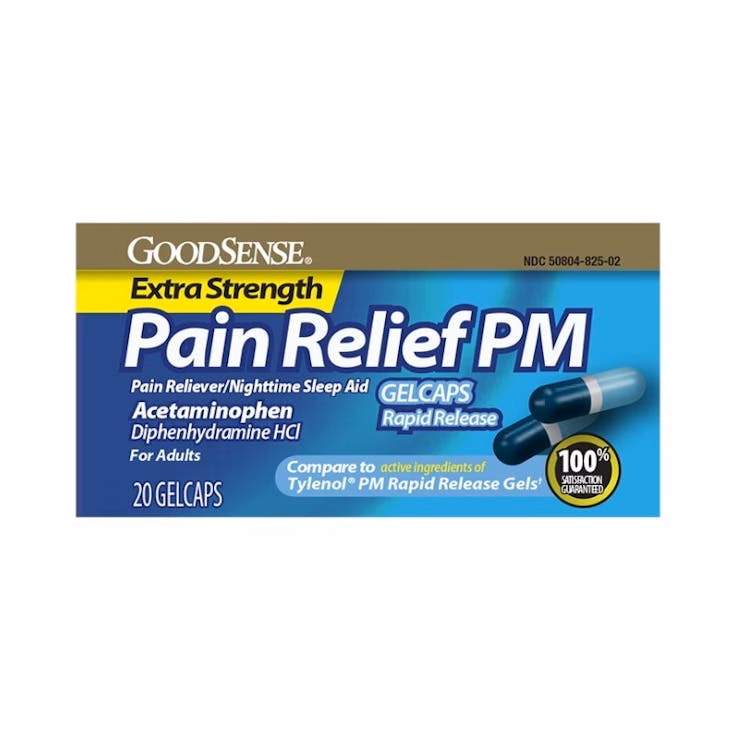 Pain Relief PM Gelcaps - Rapid Relief 20 Gelcaps