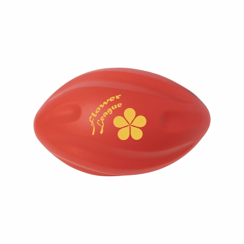 5" Spiral Football Shape Stress Ball