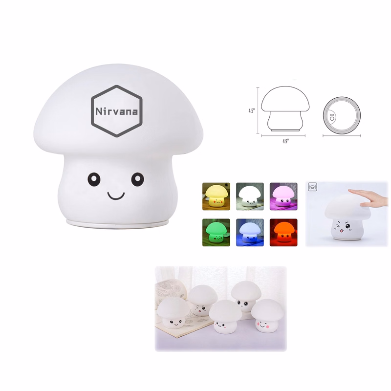 Silicone Touch Control Night Light Lamp
