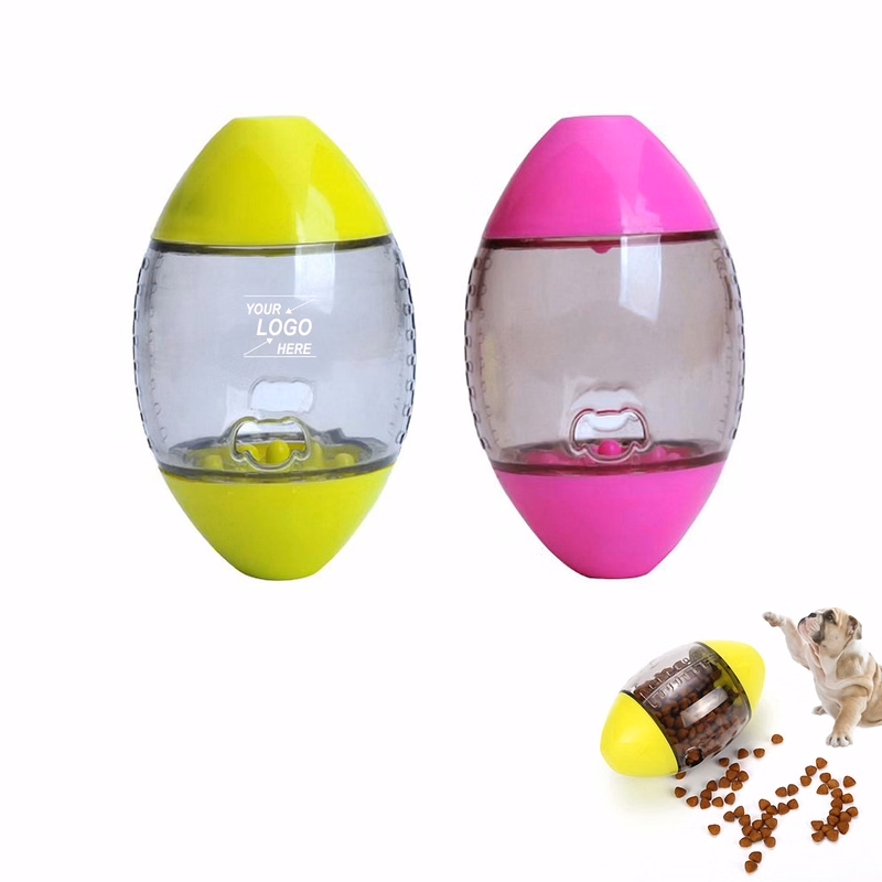 Dog Treat Dispensing Football Toy