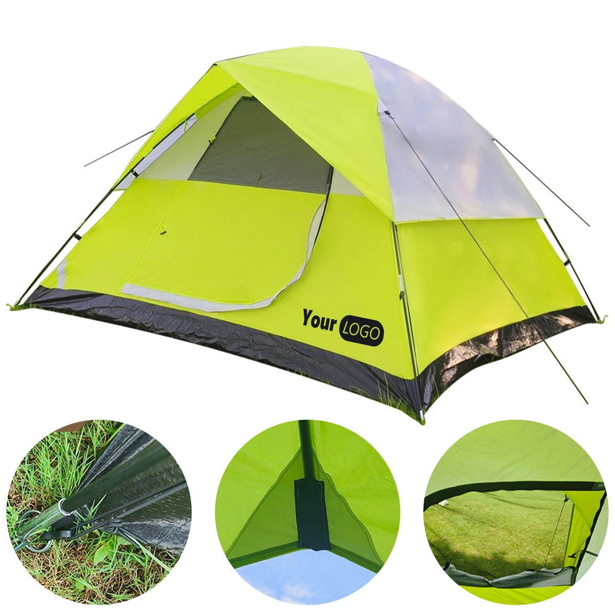 Polyester Portable Folding Camping Tent 1