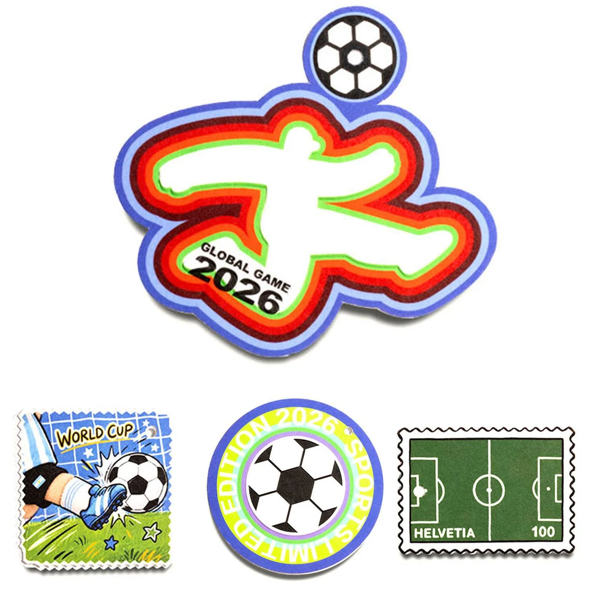 Custom World Cup Car Air Freshener Pendant 1