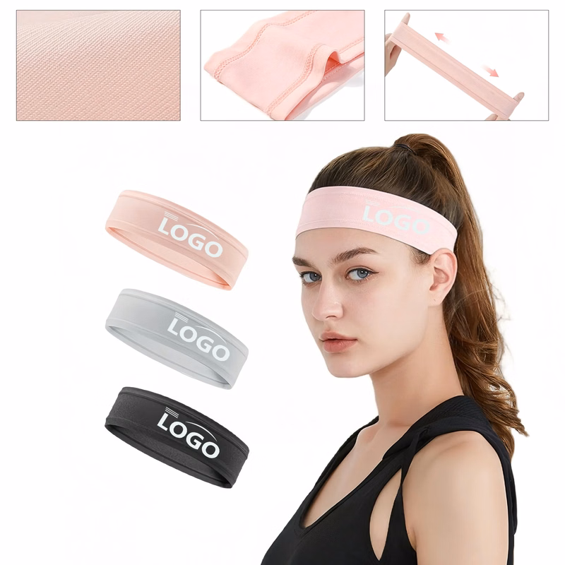 Breathable Non Slip Quick Dry Absorbent Ice Silk Headband