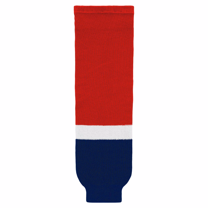 Knitted Striped Hockey Socks HS630-G247