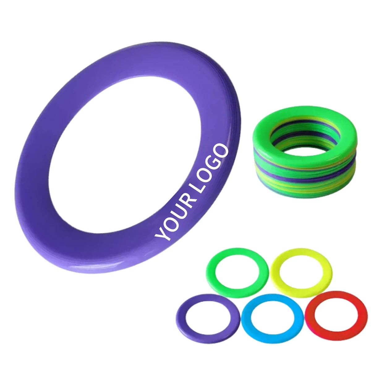 Lightweight Plastic Ring Disc for Sports 1