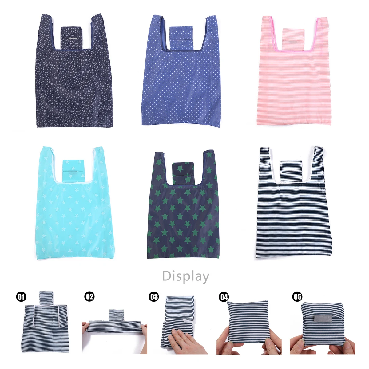 210T Foldable Shopping Bag 1